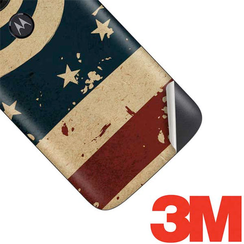 Dont Tread On Me American Flag Moto E5 Play Skin